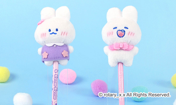 Lovely MongMong　ぬいぐるみボールペン　