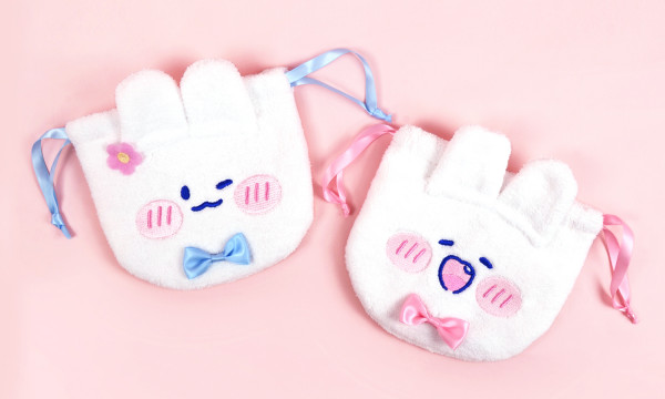 Lovely MongMong　ぬいぐるみ巾着