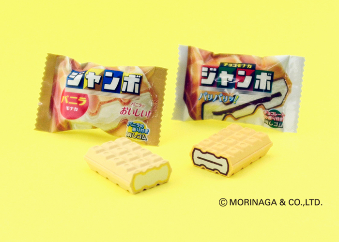 エスキモー　バニラモナカ　モナカーノ　空袋　漂着物 チョコモナカジャンボ バニラモナカジャンボ消しゴム | サカモト